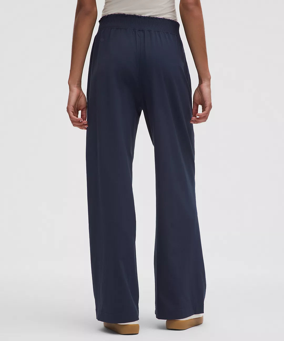 lululemon Women's Stretch Woven Ruffle-Waist Wide-Leg Pant