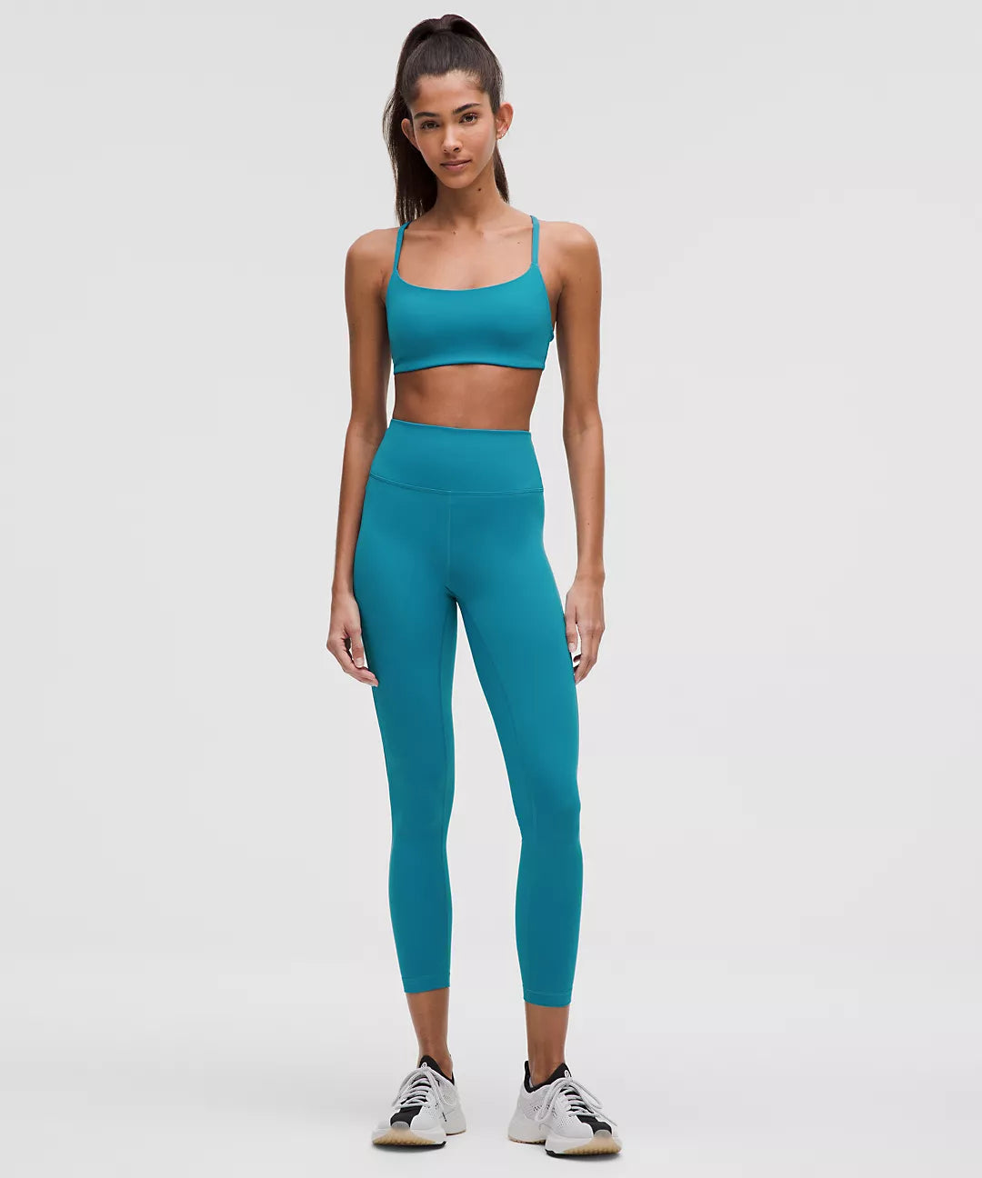 Lululemon Women’s Wunder Train Mesh Panel High-Rise Tight 25 Leggings