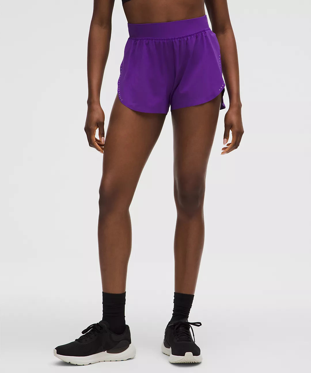 lululemon Women's Fast and Free High-Rise Classic-Fit Split Short 3"