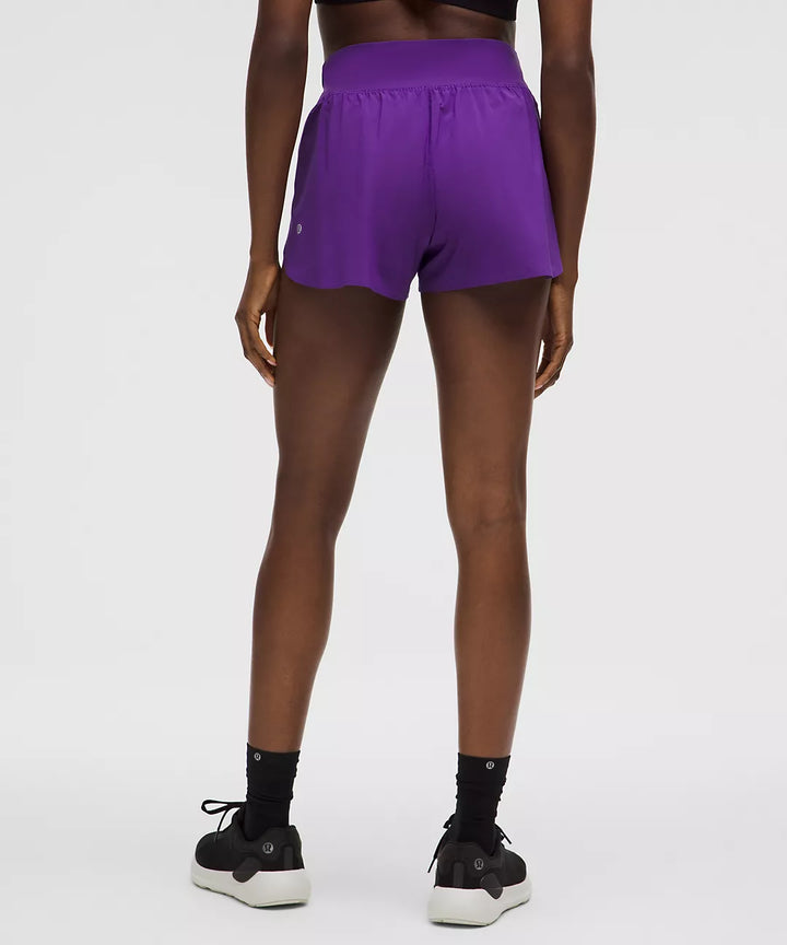 lululemon Women's Fast and Free High-Rise Classic-Fit Split Short 3"