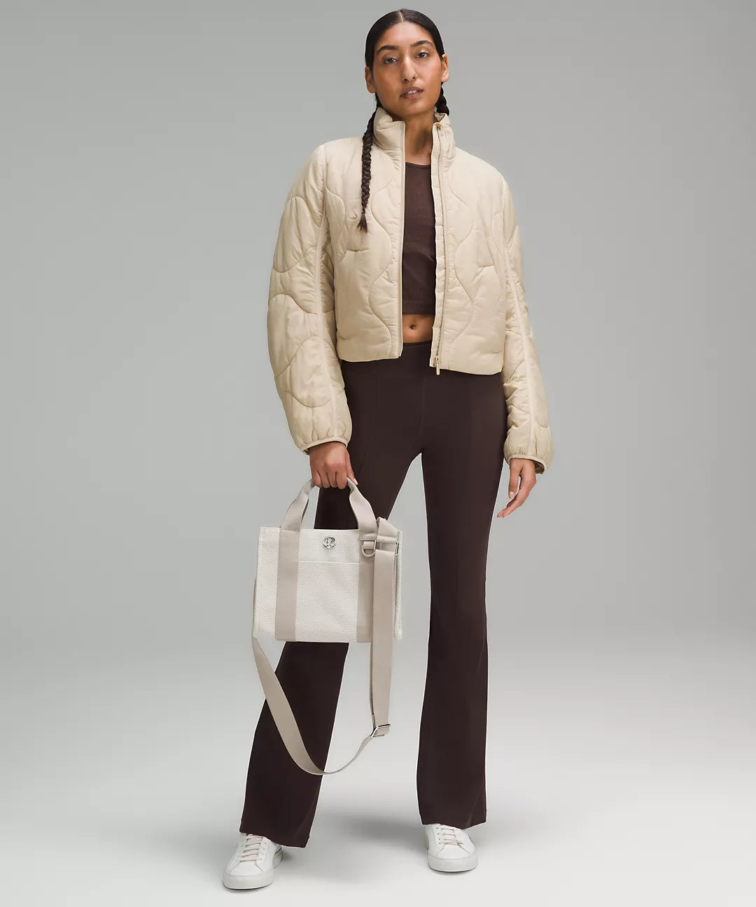 Lululemon Women’s Two-Tone Canvas Mini Tote Bag 4.5L