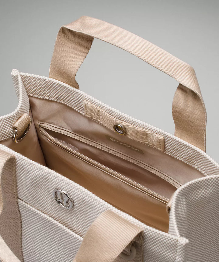 Lululemon Women’s Two-Tone Canvas Mini Tote Bag 4.5L