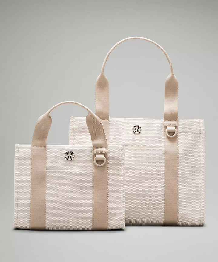 Lululemon Women’s Two-Tone Canvas Mini Tote Bag 4.5L
