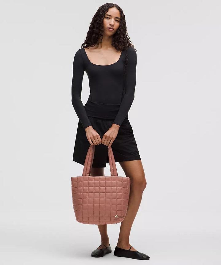 lululemon Women's Quilted Grid Tote Bag 12L