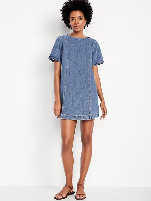 Old Navy Women's Denim Mini Dress