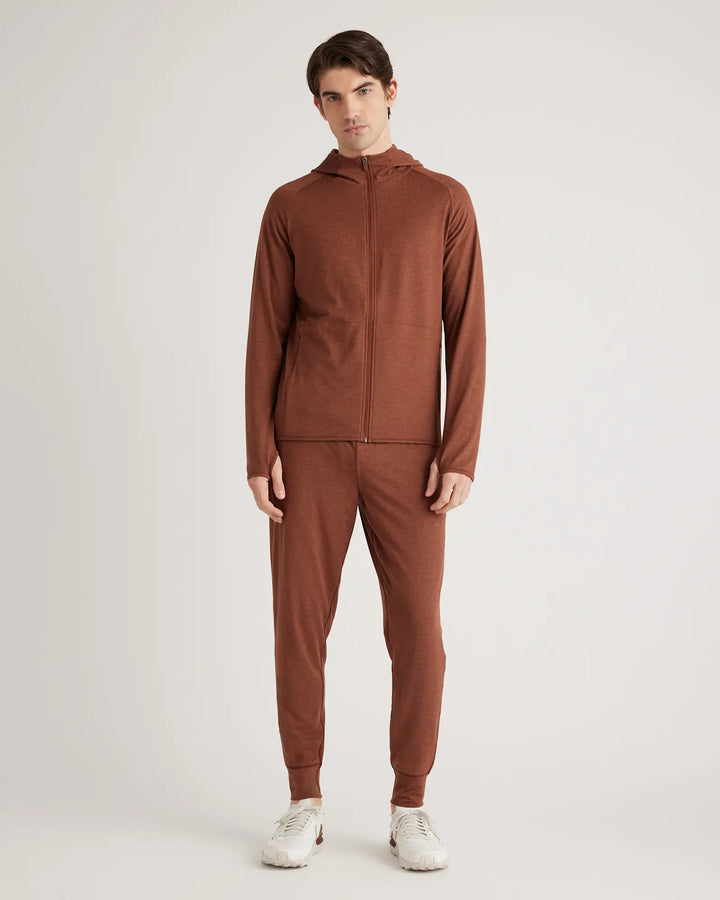 Quince Men Flowknit Performance Zip Hoodie