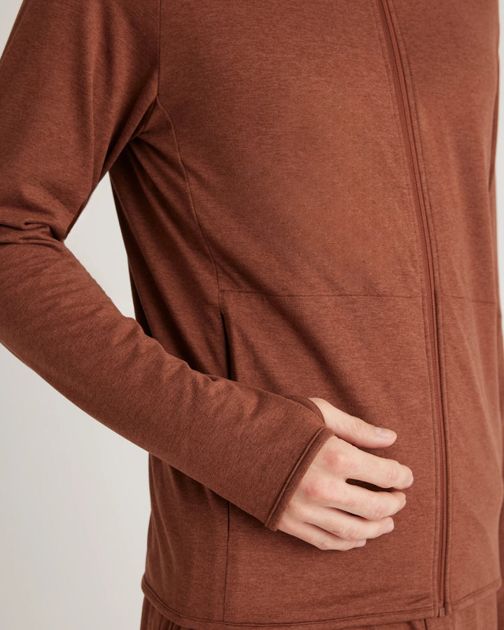 Quince Men Flowknit Performance Zip Hoodie