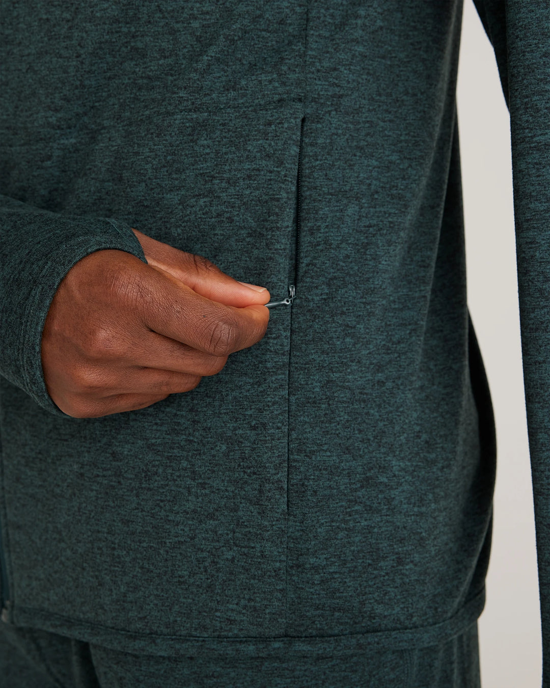 Quince Men Flowknit Performance Zip Hoodie