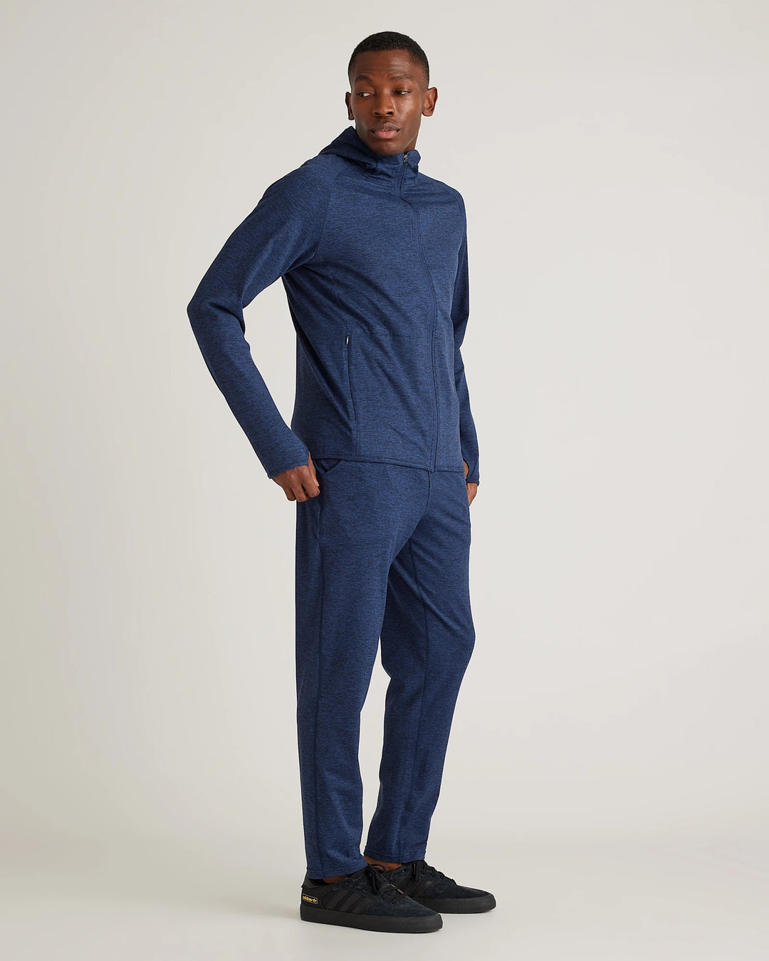 Quince Men Flowknit Performance Zip Hoodie