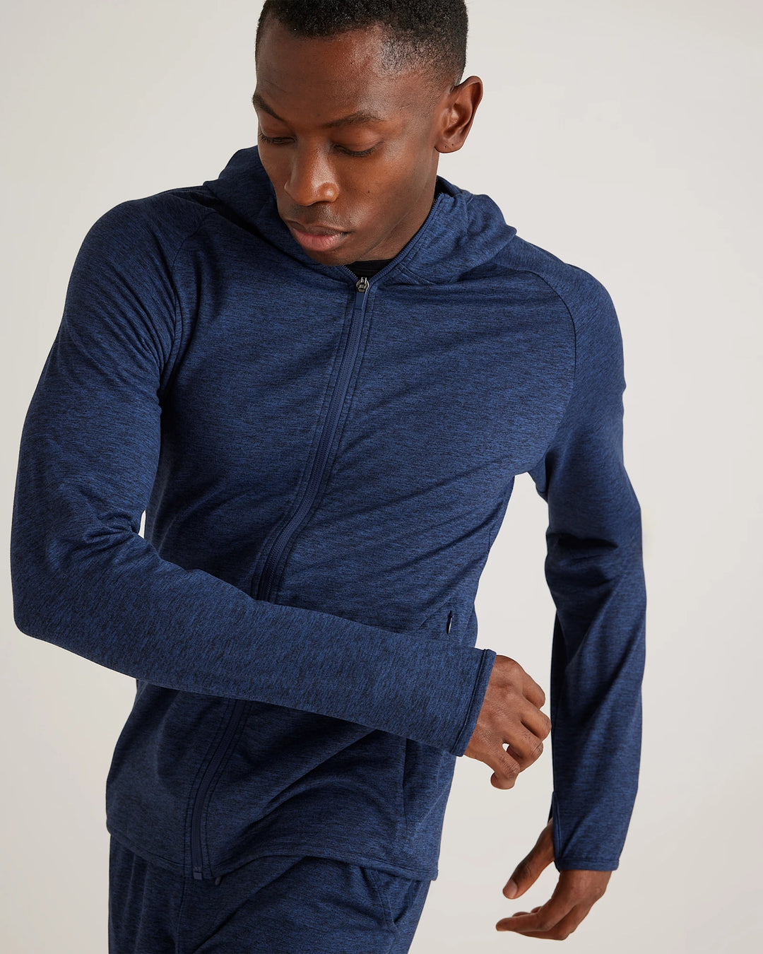 Quince Men Flowknit Performance Zip Hoodie