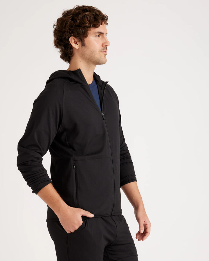 Quince Men Flowknit Performance Zip Hoodie