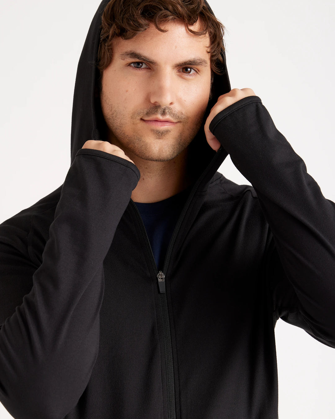 Quince Men Flowknit Performance Zip Hoodie