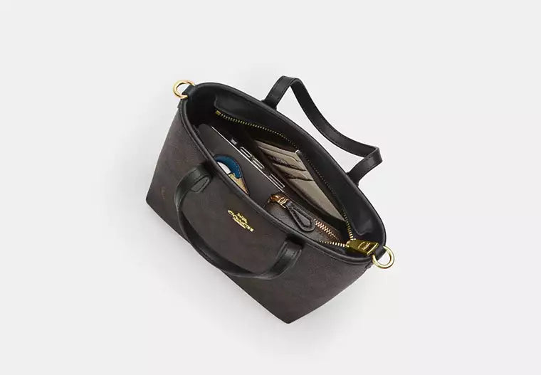 Coach City Tote Bag In Signature Canvas Women's