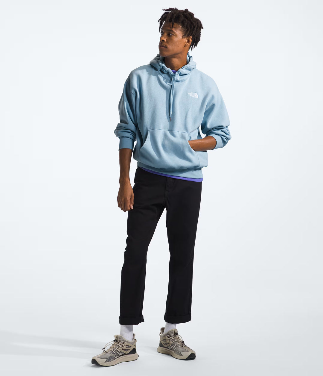 North Face Men's evolution vintage hoodie