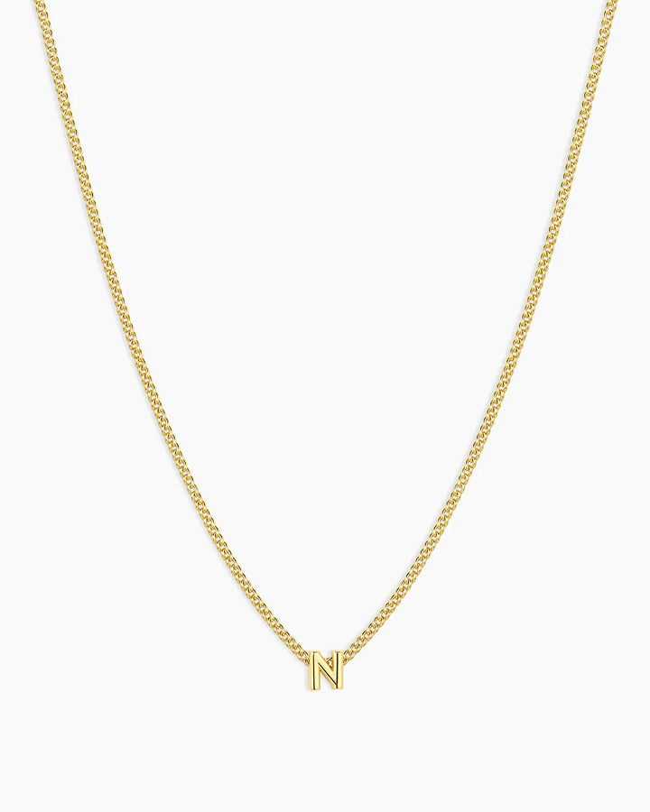 Women's gorjana Wilder Mini Alphabet Necklace