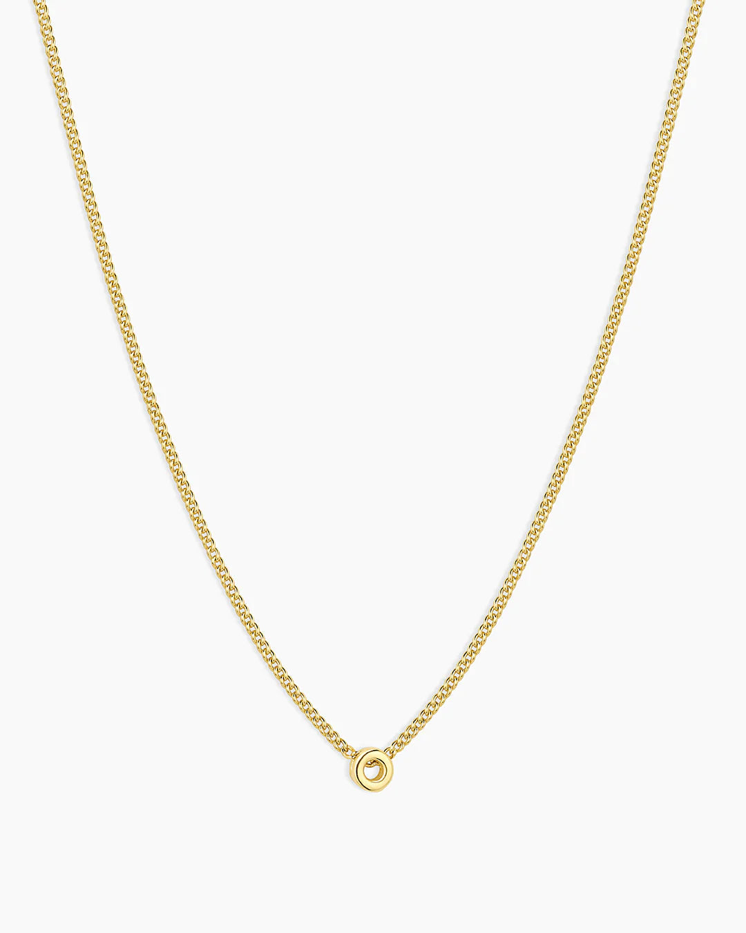 Women's gorjana Wilder Mini Alphabet Necklace