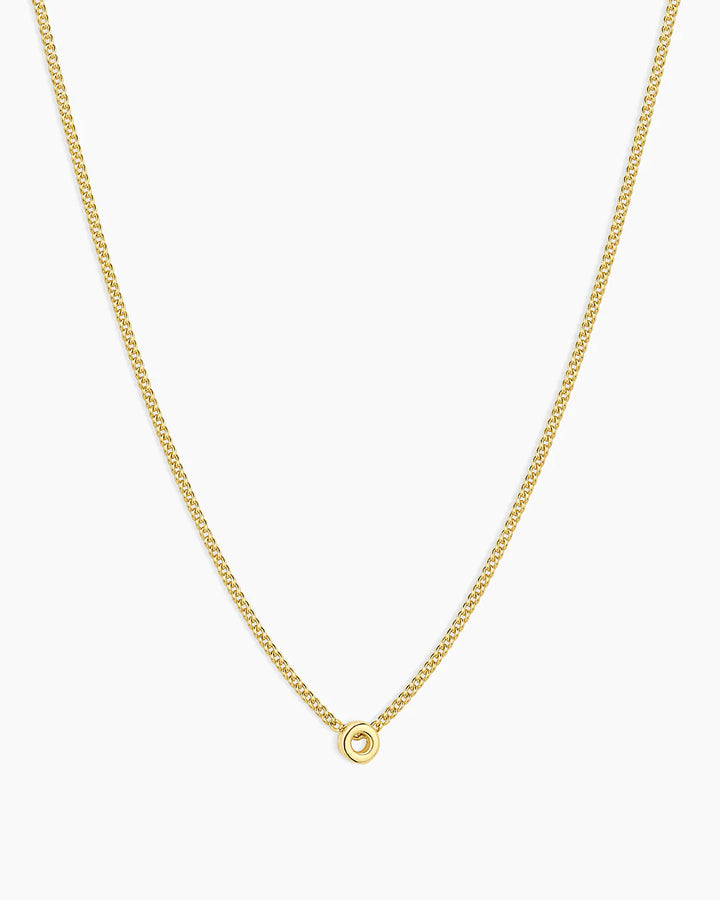 Women's gorjana Wilder Mini Alphabet Necklace