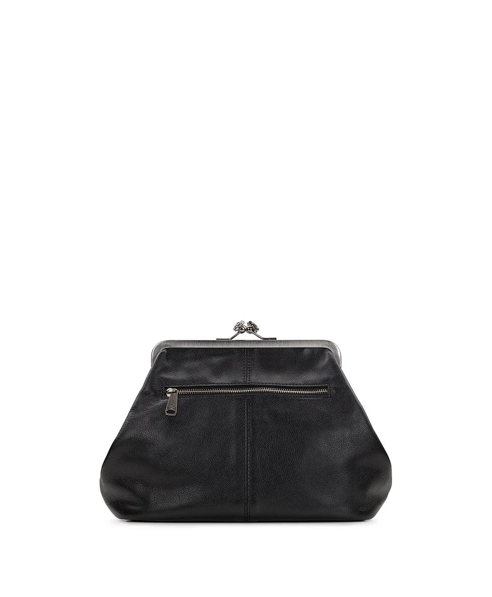 Patricia Nash Women’s Sofia Kisslock Leather Frame Bag