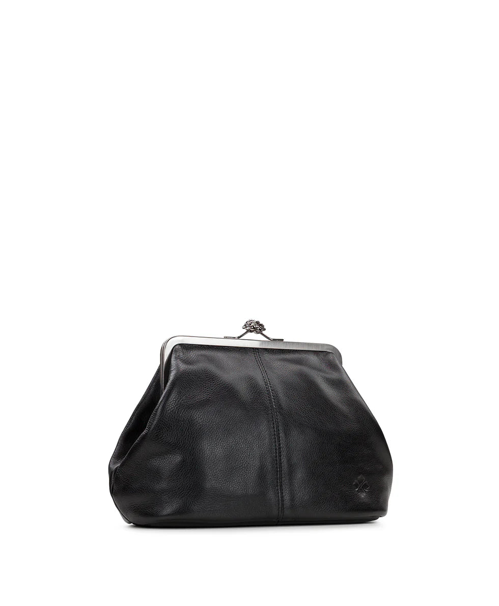 Patricia Nash Women’s Sofia Kisslock Leather Frame Bag