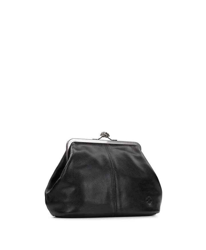 Patricia Nash Women’s Sofia Kisslock Leather Frame Bag