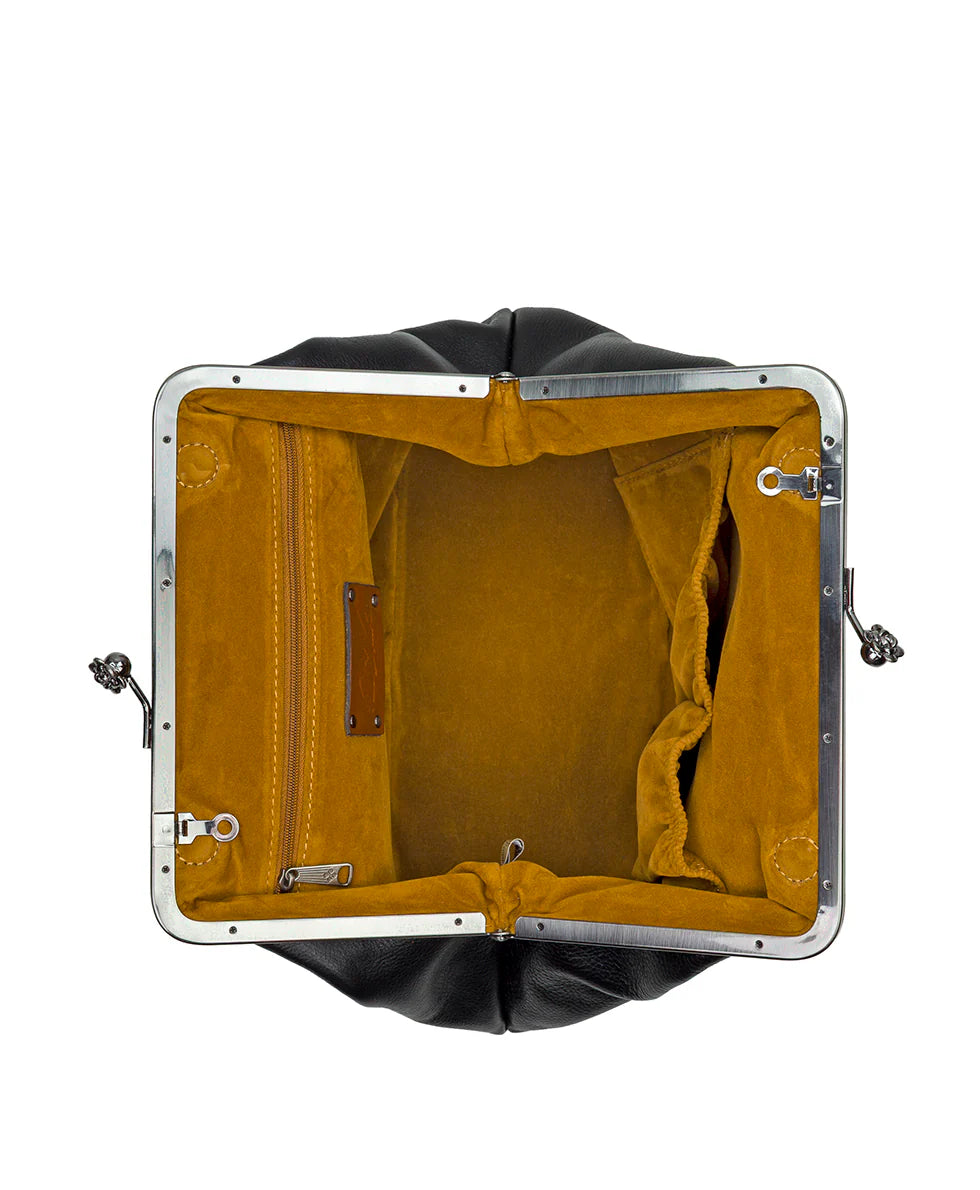 Patricia Nash Women’s Sofia Kisslock Leather Frame Bag