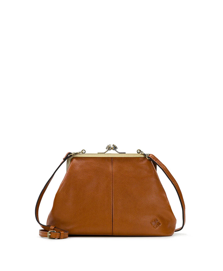 Patricia Nash Women’s Sofia Kisslock Leather Frame Bag