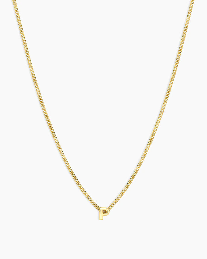 Women's gorjana Wilder Mini Alphabet Necklace