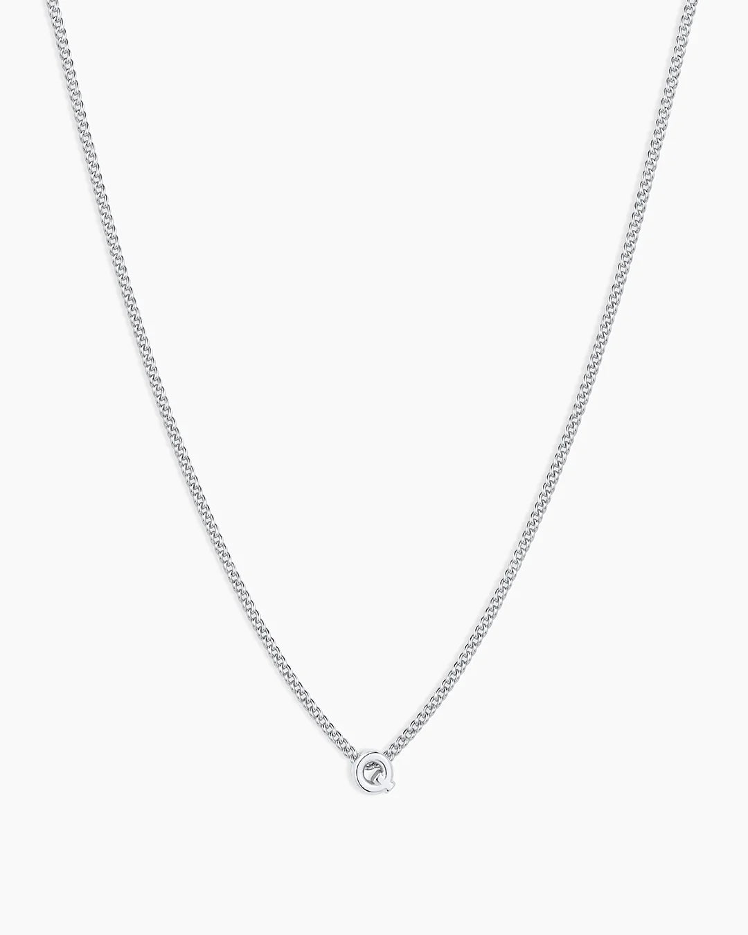 Women's gorjana Wilder Mini Alphabet Necklace