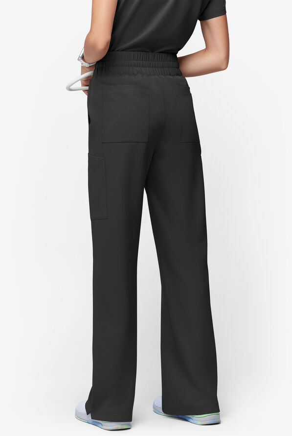 ReSurge Crystal Women's 7-Pocket High Waisted Wide Leg Pant