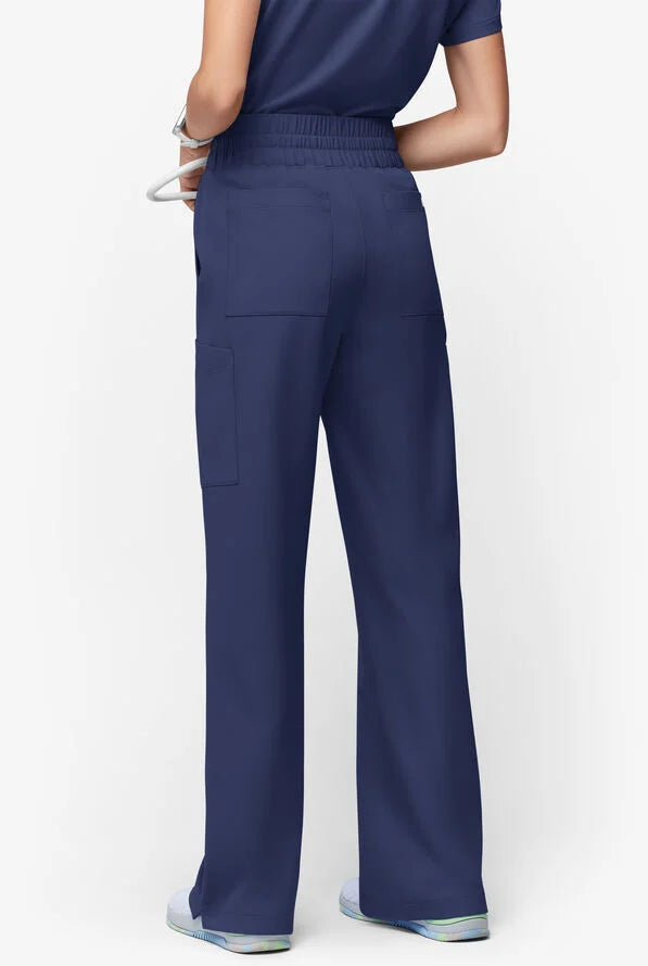 ReSurge Crystal Women's 7-Pocket High Waisted Wide Leg Pant