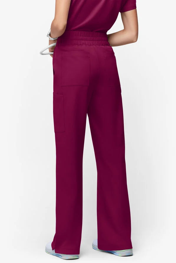 ReSurge Crystal Women's 7-Pocket High Waisted Wide Leg Pant