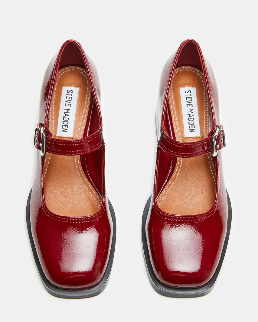 Steve Madden Lisbon Chestnut Suede Women's Loafers