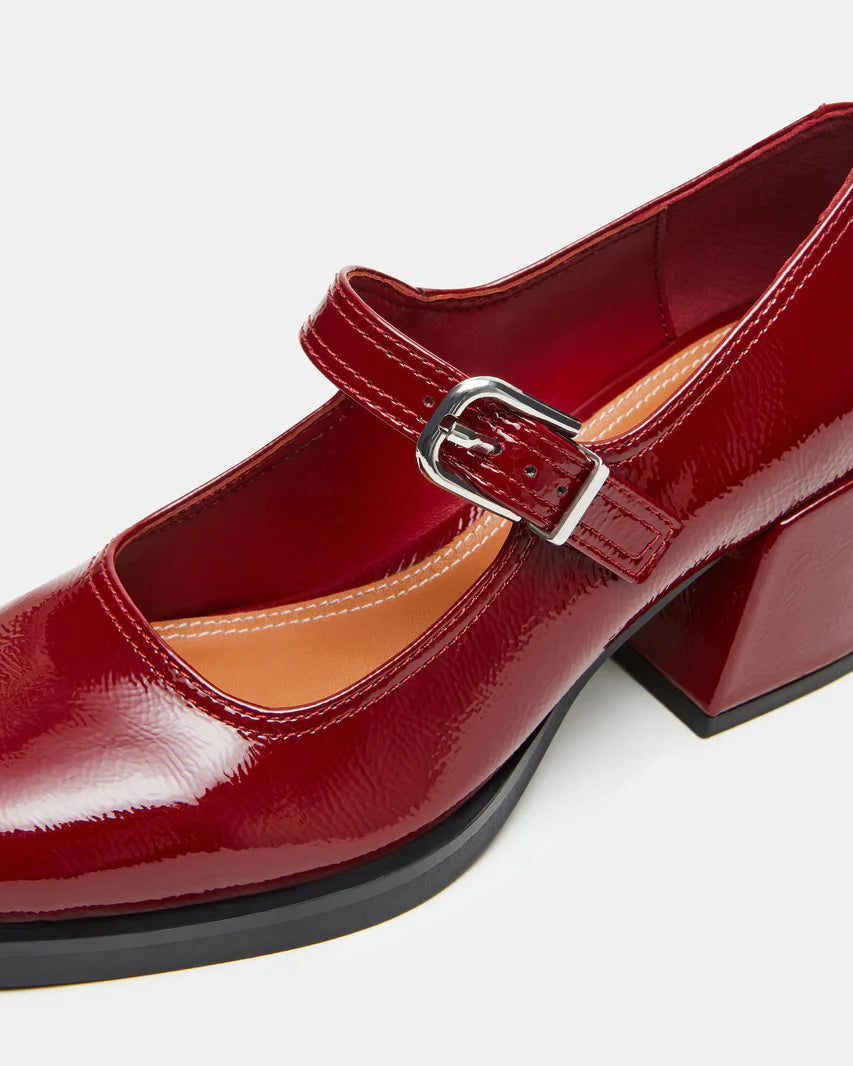 Steve Madden Lisbon Chestnut Suede Women's Loafers