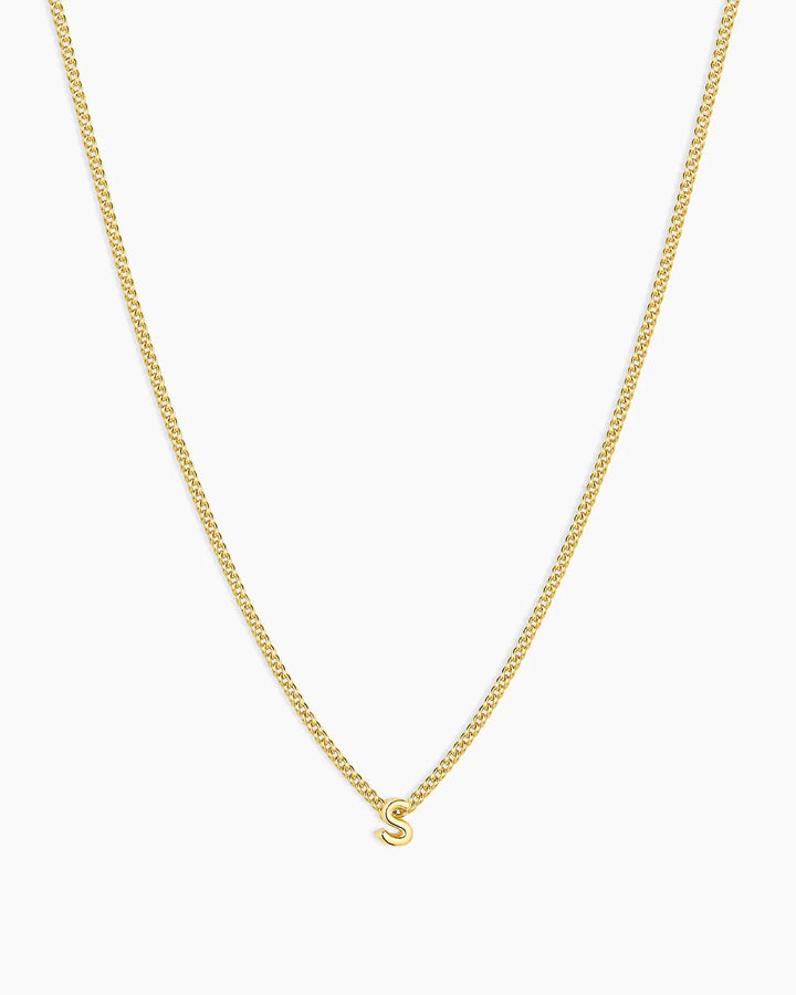 Women's gorjana Wilder Mini Alphabet Necklace