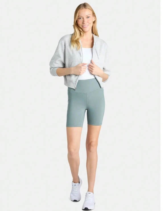 Athletic Works Women's And Women's Plus High Rise Bike Shorts