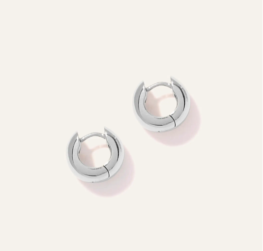 Women's Quince Dome Hoop Earrings