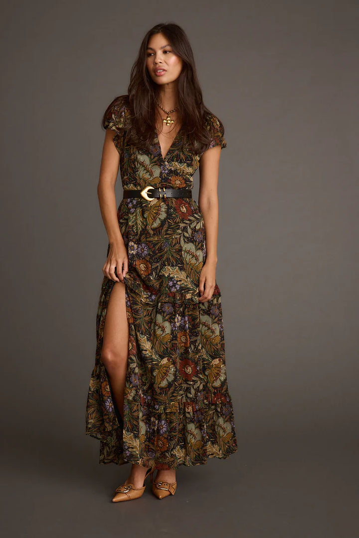 Women's 12th Tribe Sundance Floral Paisley Maxi Dress