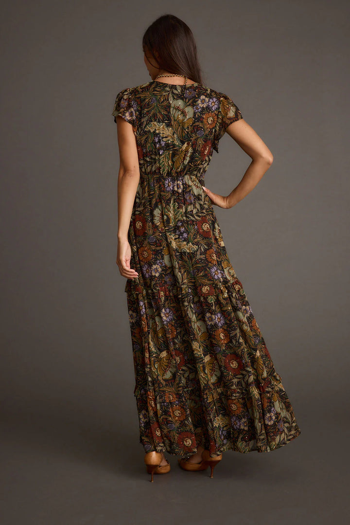 Women's 12th Tribe Sundance Floral Paisley Maxi Dress