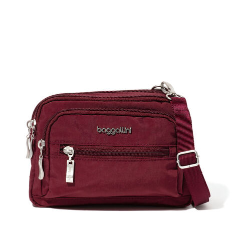 Baggallini Women's Triple Zip Bagg