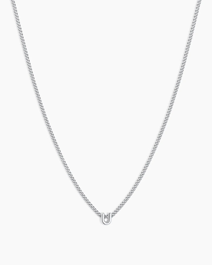 Women's gorjana Wilder Mini Alphabet Necklace
