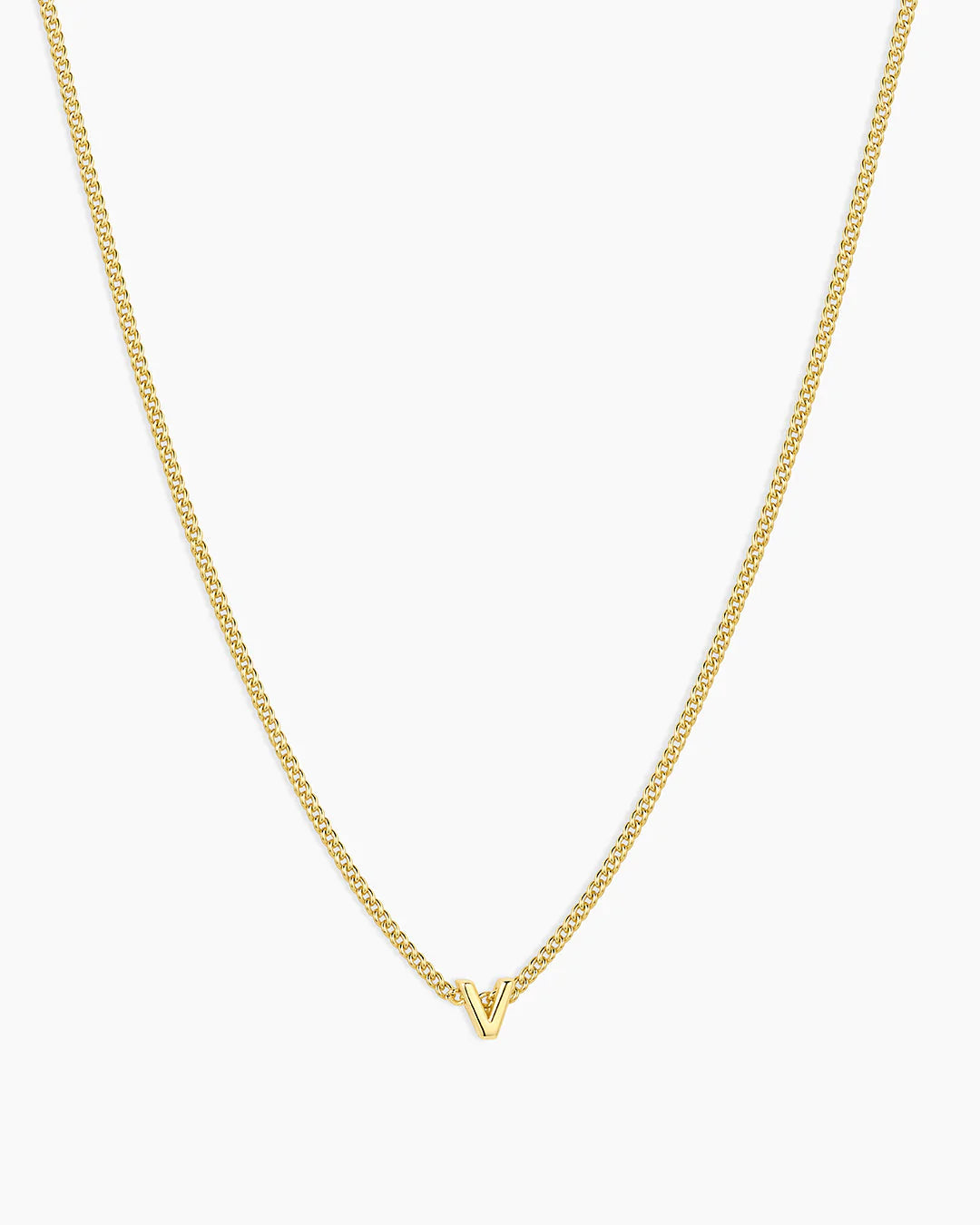 Women's gorjana Wilder Mini Alphabet Necklace