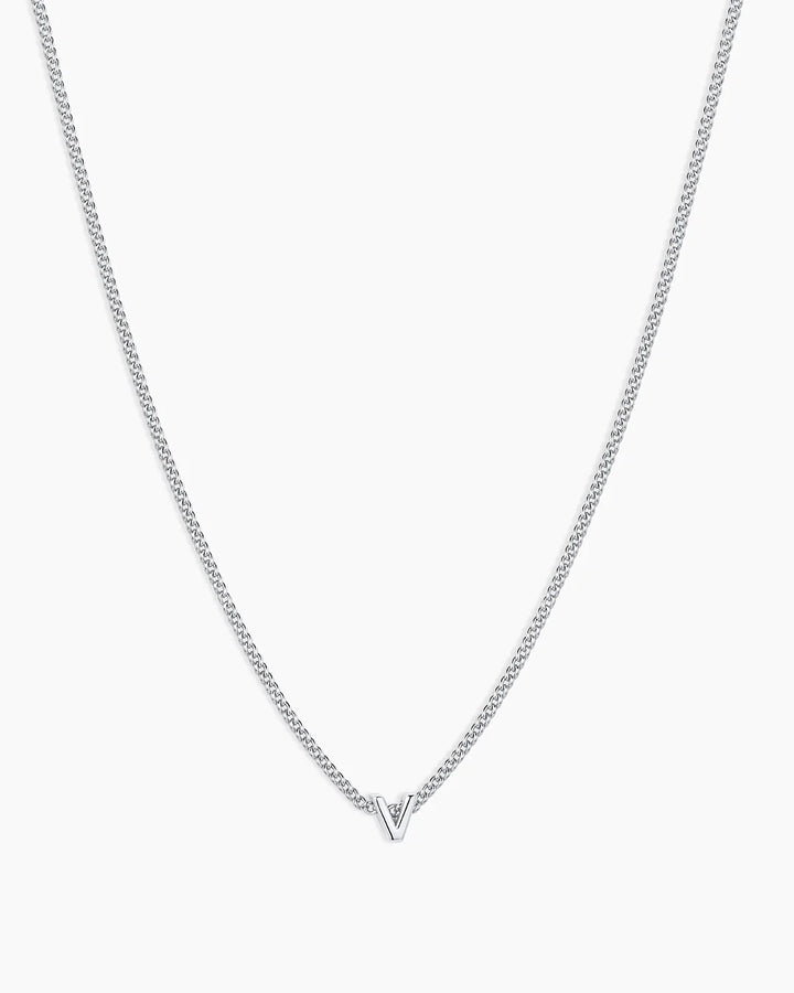 Women's gorjana Wilder Mini Alphabet Necklace