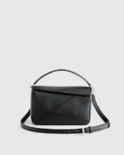 Women's Quince Italian Leather Patchwork Crossbody Bag