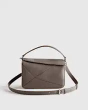 Women's Quince Italian Leather Patchwork Crossbody Bag