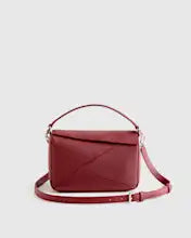 Women's Quince Italian Leather Patchwork Crossbody Bag