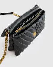 Women's Quince Italian Leather Quilted Wallet Crossbody