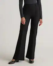 Women's Quince Ultra-Stretch Ponte Flare Leg Pants