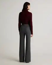 Women's Quince Ultra-Stretch Ponte Flare Leg Pants