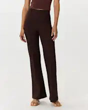 Women's Quince Ultra-Stretch Ponte Flare Leg Pants