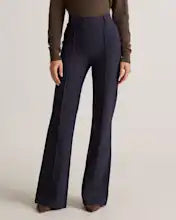 Women's Quince Ultra-Stretch Ponte Flare Leg Pants